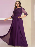 Plus Size Mother Of The Bride Sheath Dress Sequins And Applique
