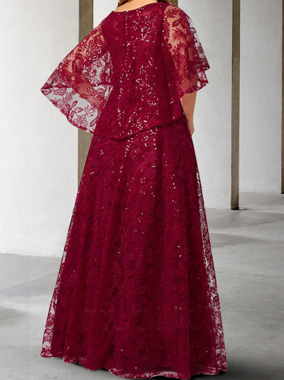 A-Linie/Prinzessin Kleider für die Brautmutter mit Applikationen und Pailletten 