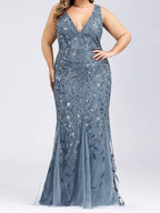 Mother Of The Bride Sequined Dresses Trumpet Mermaid Styles
