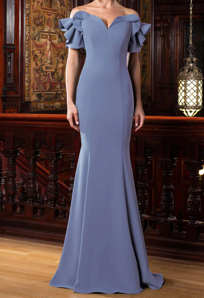 Off The Shoulder Mother Of The Bride Dresses In Trumpet Mermaid Silhouette