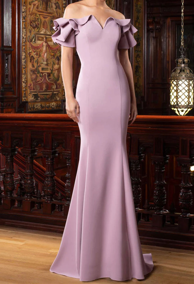 Off The Shoulder Mother Of The Bride Dresses In Trumpet Mermaid Silhouette