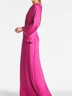 One Shoulder Floor Length Sheath Column Gown for the Mother of the Bride
