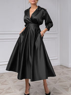 V Neck A Line Princess Gown For Mother Of The Bride With Beading