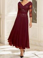 Sweetheart A Line Princess Ankle Length Mother Of The Bride Dress With Lace
