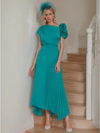 One Shoulder A Line Princess Dress for Mother of the Bride