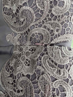 2 A-Line/Princess Scoop Mother of the Bride Dresses with Pleated & Lace Appliques Floor-Length