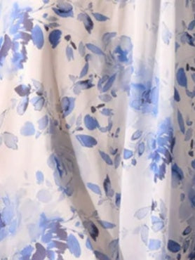 Pleated Floral V Neck A Line Mother Of The Bride Dress With Ruffles 3D Flowers