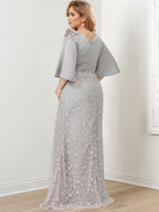 Mother of the Bride Trumpet Mermaid Dresses Featuring Applique Details