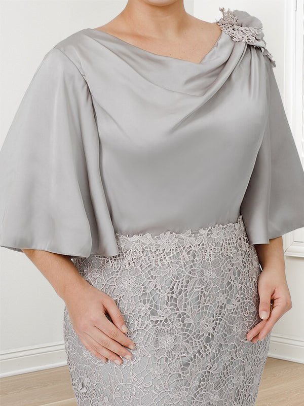 Mother of the Bride Trumpet Mermaid Dresses Featuring Applique Details