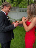 Mermaid Strapless Ruched Long Prom Dress Sweetheart Neckline