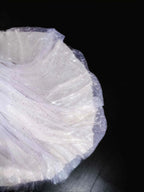 Abito da sera formale a sirena in tulle lavanda incantata con perline Y8669
