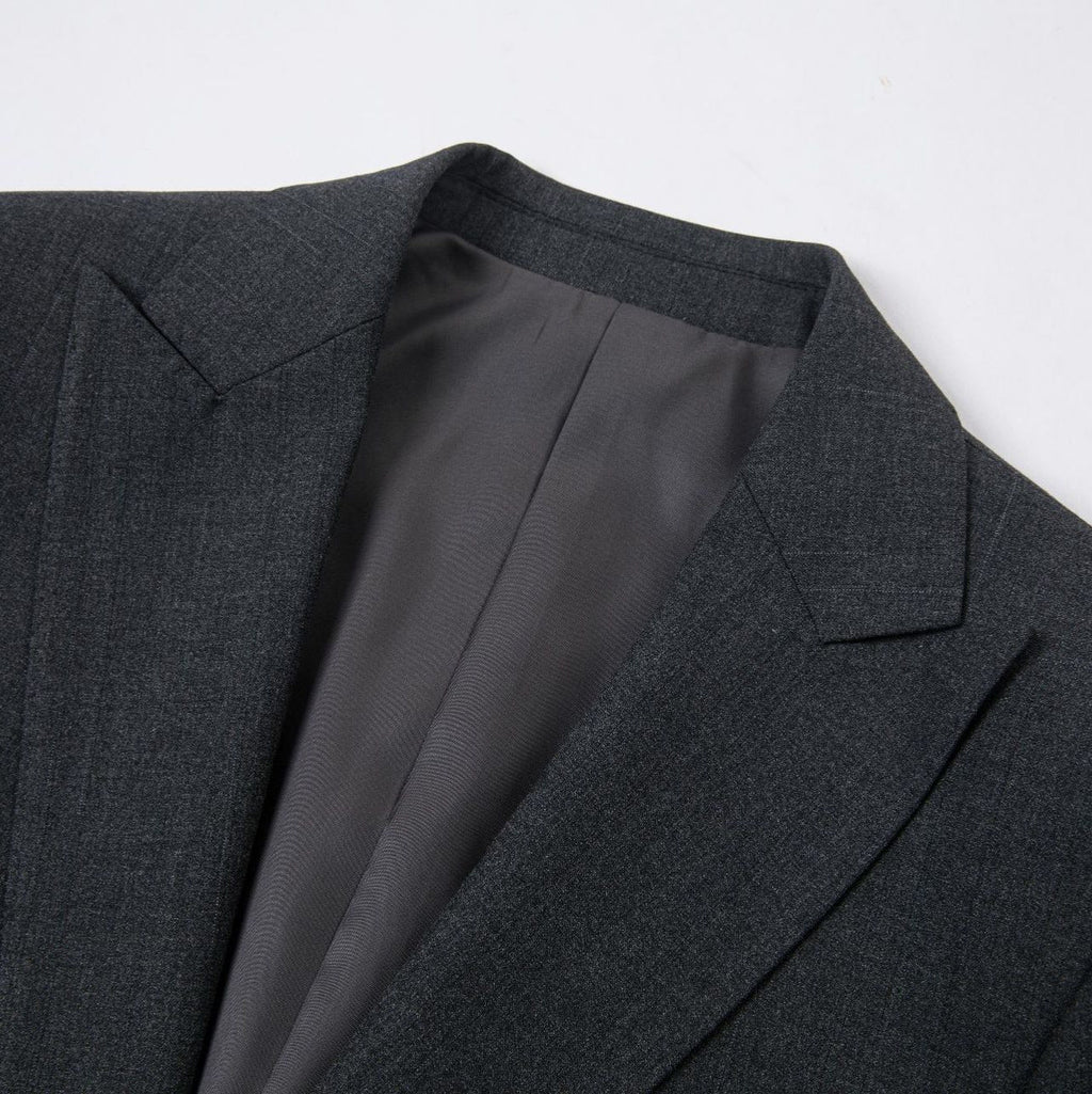 Veste de costume noir à col plat pour homme, costume raffiné pour marié, costume de mariage, tenue formelle, personnalisation de costume de garçon d'honneur