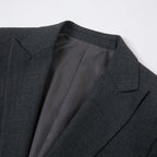Veste de costume noir à col plat pour homme, costume raffiné pour marié, costume de mariage, tenue formelle, personnalisation de costume de garçon d'honneur