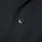 Veste de costume noir à col plat pour homme, costume raffiné pour marié, costume de mariage, tenue formelle, personnalisation de costume de garçon d'honneur