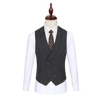 Veste de costume noir à col plat pour homme, costume raffiné pour marié, costume de mariage, tenue formelle, personnalisation de costume de garçon d'honneur