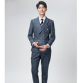 Costume Homme Slim Fit Double Boutonnage Style Coréen pour Mariage Taille Grande