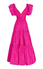 Abiti da sera lunghi a linea A per donna con scollo a V, abiti formali da sera Y3044