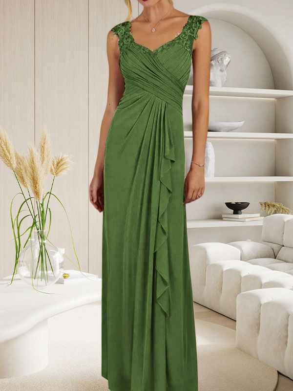 Champagne A-Line Sweetheart Neckline Pleated Mesh Dress