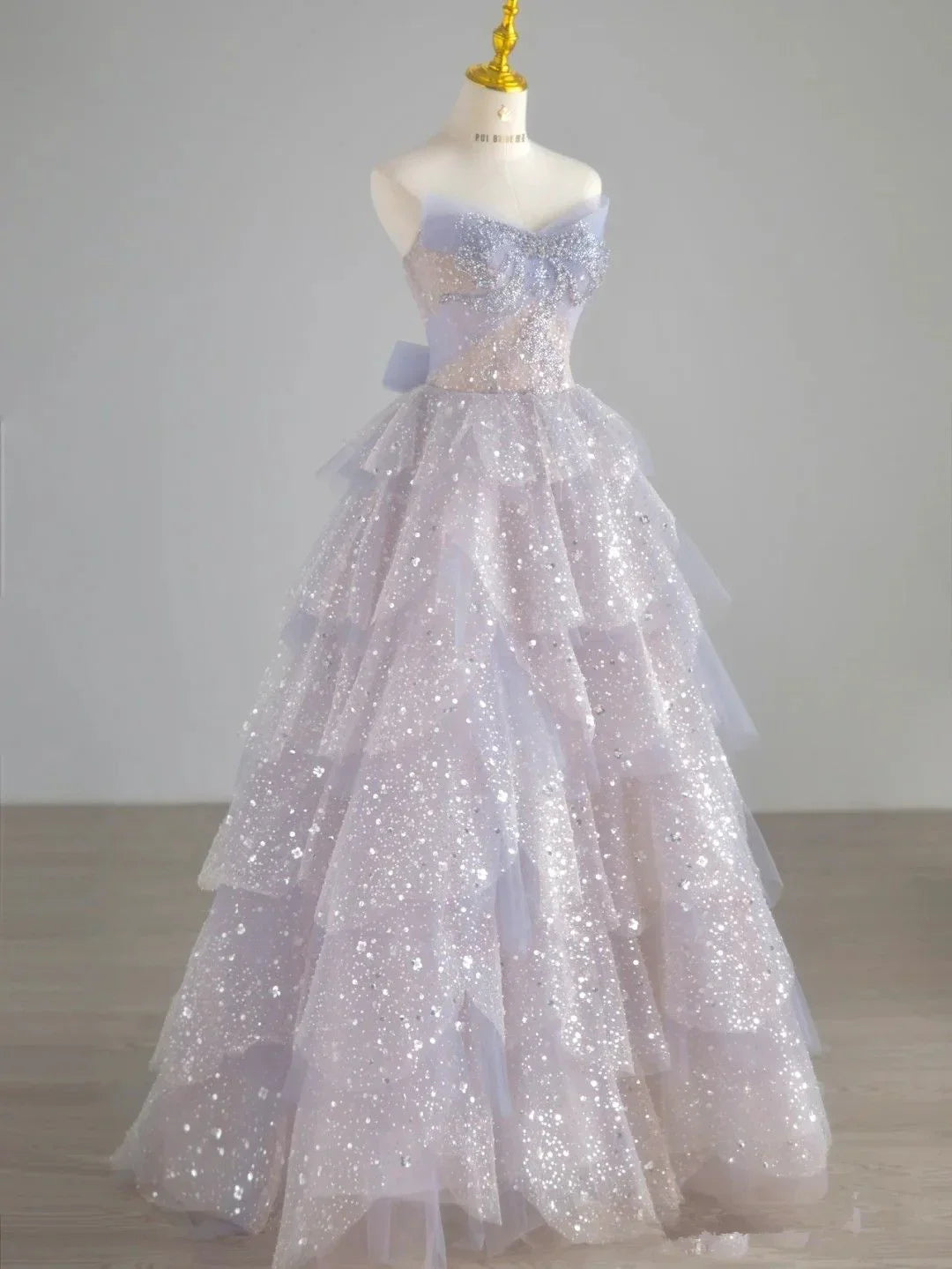 Robe de bal brillante luxueuse, robe de seize ans, robe de princesse, Y2403
