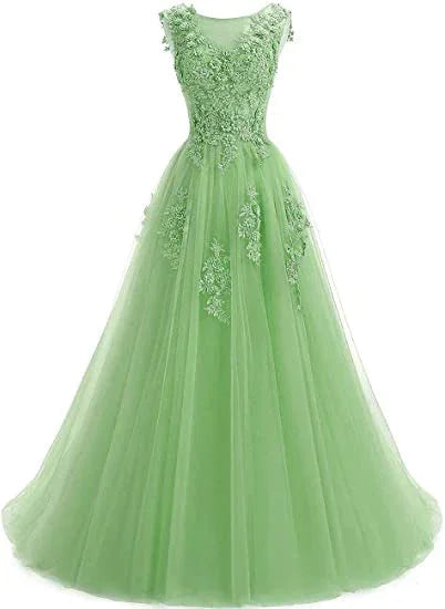 Vestidos Formais Longos para Mulher Vestido de Noite Vestido de Dama de Honra Aplicações de Renda Vestidos de Formatura Y1848