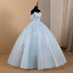 Schulterfreies Festkleid Festliches Kleid 15 Quinceañera-Kleider Ballkleid Kleid für 15-Jährige Maßgeschneiderte Abschlussballkleider für Quinceañera