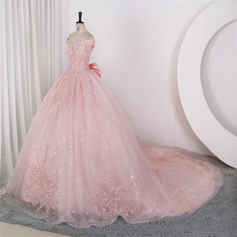 Glänzende Pailletten-Party-Kleider 15 Fünfzehnjährigenkleider Ballkleid Luxus Glitzer Abschlussballkleid Kleid für 15-Jährige Maßgeschneidert für Mädchen
