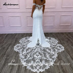 Customized Off The Shoulder Bridal Gown For Women Wedding Party Dress