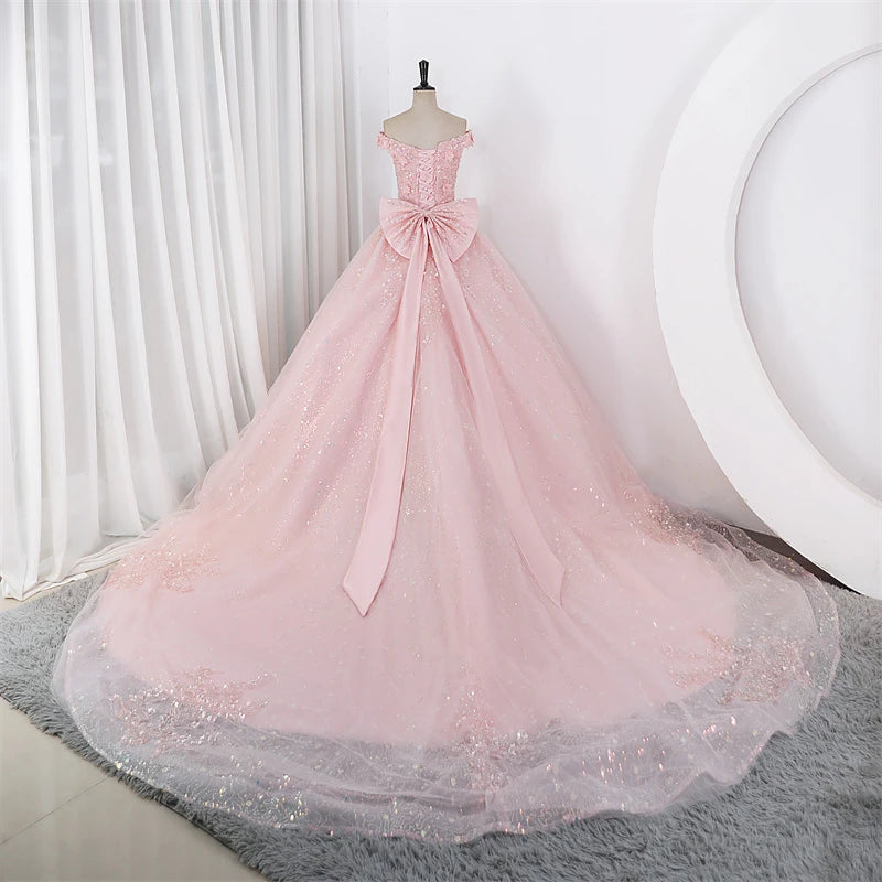 Glänzende Pailletten-Party-Kleider 15 Fünfzehnjährigenkleider Ballkleid Luxus Glitzer Abschlussballkleid Kleid für 15-Jährige Maßgeschneidert für Mädchen