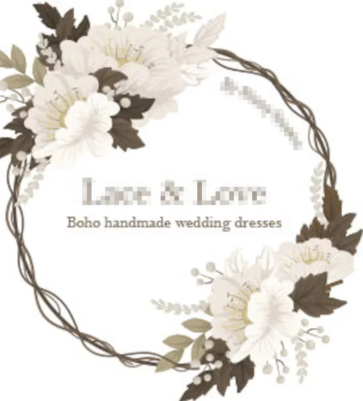 Lakshmigown Custom Lace Wedding Dress Elegant Bridal Gown
