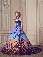 Schöne Kleider Prinzessinnen Ballkleid Abschlussballkleid S7689