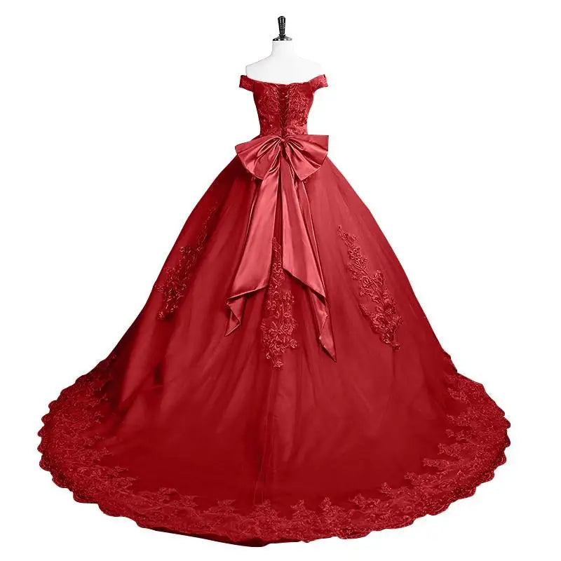 15 Robes de Quinceañera 2024 Élégantes Dénudant Les Épaules Vraie Photo Robe de Bal Classique Robe de Fête pour 15 Ans Personnalisée
