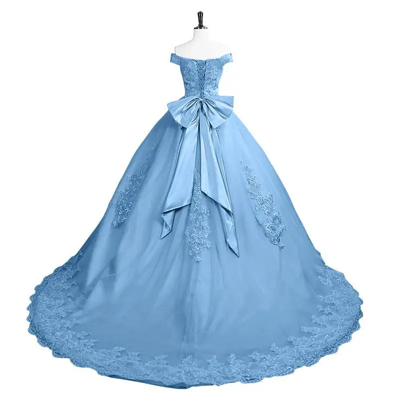 15 Robes de Quinceañera 2024 Élégantes Dénudant Les Épaules Vraie Photo Robe de Bal Classique Robe de Fête pour 15 Ans Personnalisée