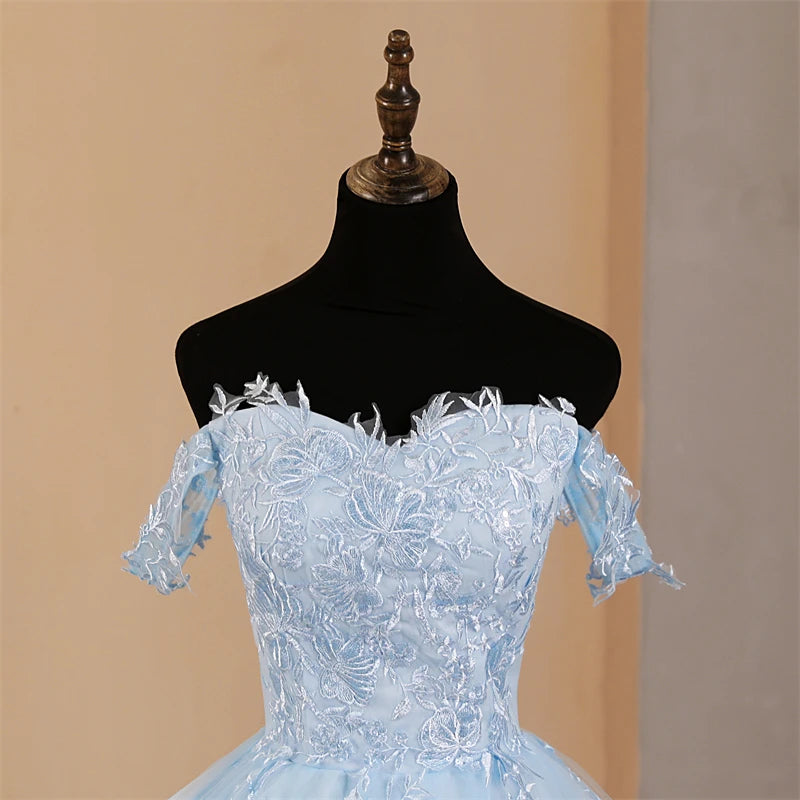 Schulterfreies Festkleid Festliches Kleid 15 Quinceañera-Kleider Ballkleid Kleid für 15-Jährige Maßgeschneiderte Abschlussballkleider für Quinceañera