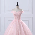 15 Robes de Quinceañera 2024 Élégantes Dénudant Les Épaules Vraie Photo Robe de Bal Classique Robe de Fête pour 15 Ans Personnalisée