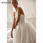 Elegant Vintage Wedding Dress Strapless Custom Princess Bride Gown
