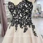 Custom Sleeveless Sweetheart Plus Size A Line Tulle Bridal Wedding Dress
