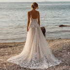 Viktoria Custom Wedding Dress Bride Sweetheart Spaghetti Straps