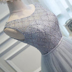 Schickes Homecoming-Kleid mit Spitze und Perlen, kurzes Ballkleid günstig, Partykleid 