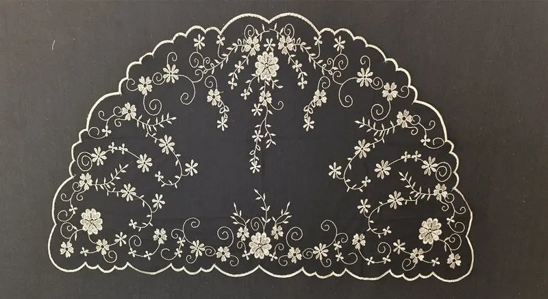 Women Embroidery Lace Mantilla Catholic Church Wedding Veil