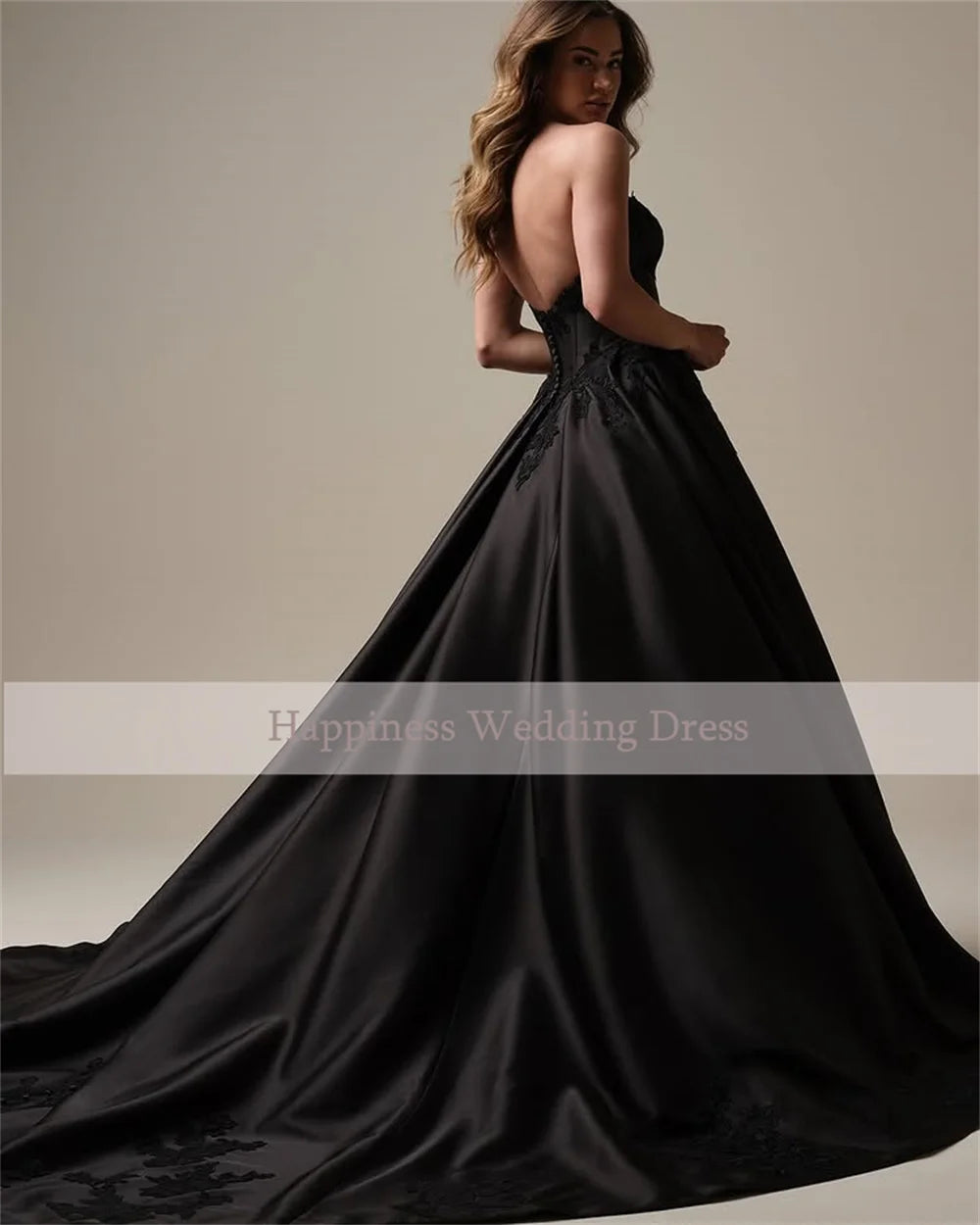 Custom Sweetheart Lace Appliques Sleeveless Wedding Bridal Gown Zipper