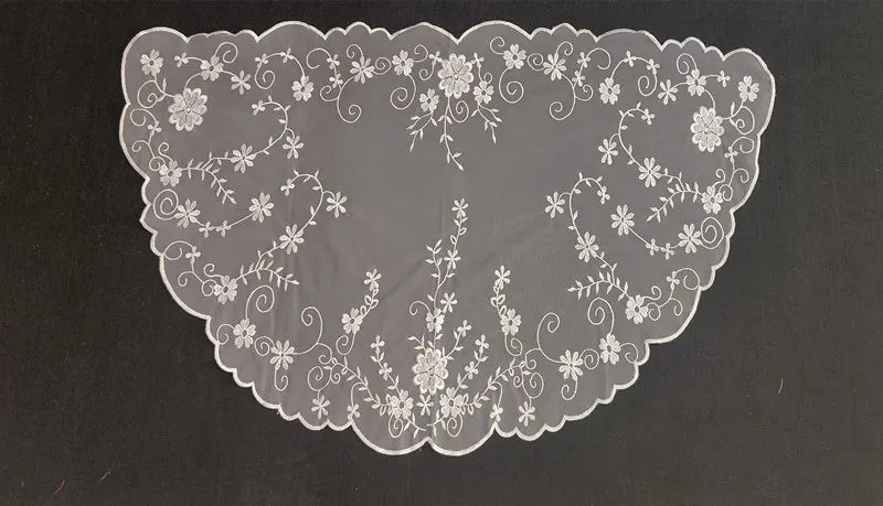 Women Embroidery Lace Mantilla Catholic Church Wedding Veil