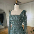 Pink Mermaid Evening Dress With Beaded Cape For Wedding