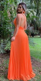 Abito Lungo Elegante per Ballo di Fine Anno Scolastico SYP30