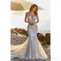 Lakshmigown Sweetheart Mermaid Wedding Dress With Lace And Tulle