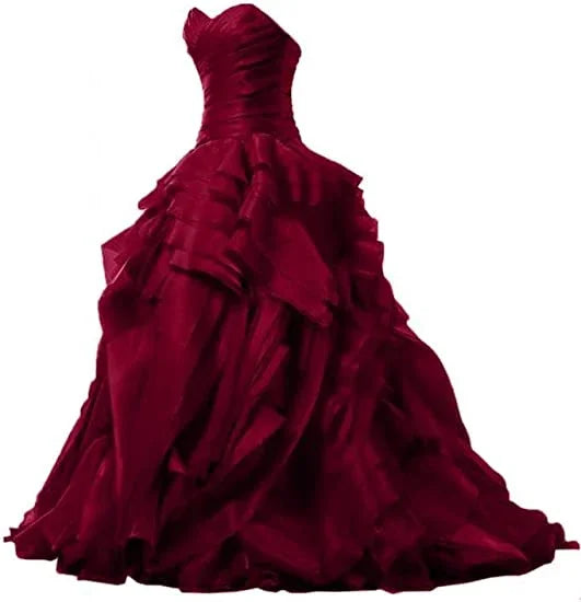 Bordeauxrote Abendkleider, Ballkleid Festliches Kleid, Abendkleider für Jugendliche Y1558