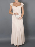 Sleeveless Lace Pleated A Line Princess Mother Of The Bride Dress