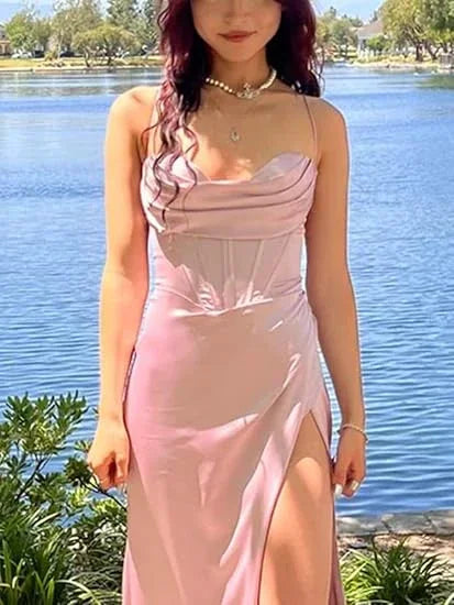 Vestidos de Baile Azul Real com Decote Coração, Vestidos Formais Longos de Noite Azul Real Y378