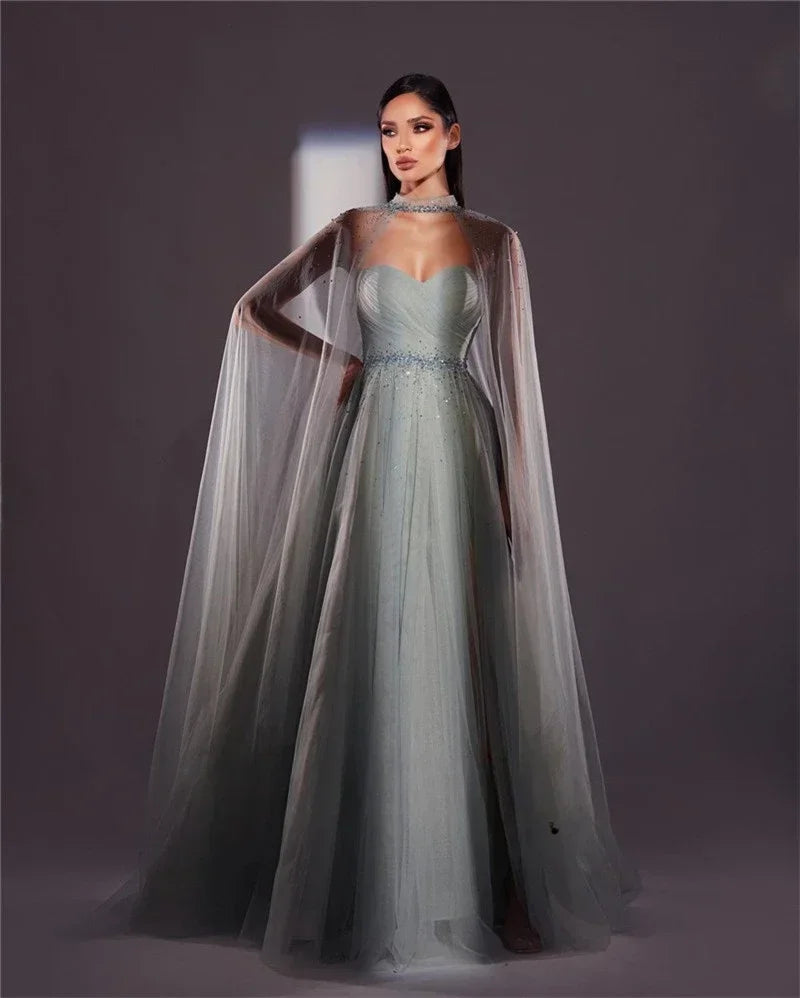 Vestido de Festa de Casamento Mulher Elegante Luxuoso Vestidos Femininos Vestido de Baile de Gala Formal de Noite Longo para Cocktail Ocasião Adequada Pedido