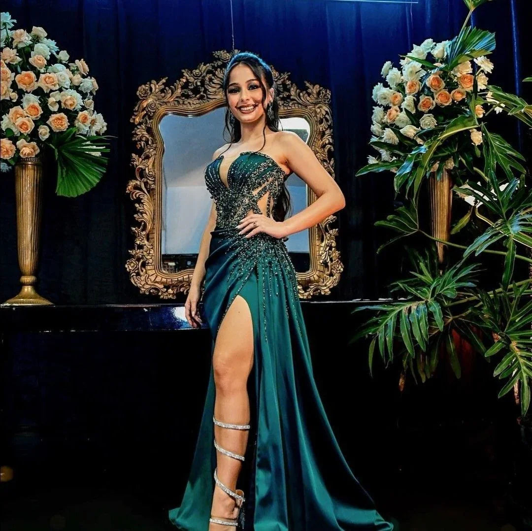 Abito da sera aderente incantevole Vestito da festa alla moda Y5641