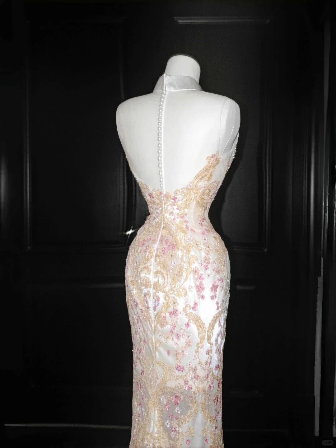 Robe de bal sirène élégante en tulle avec appliques et paillettes, fendue, robe de soirée formelle Y8661
